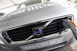 2009 Volvo C30 BEV prototype. Image by Volvo.