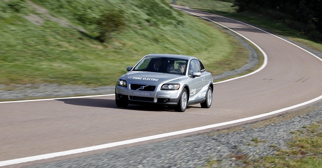 Volvo's electric future, driven. Image by Volvo.