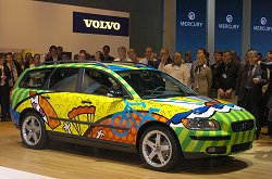Volvo at the 2004 New York Motor Show. Image by Volvo. Click here for a larger image. Volvo at the 2004 New York Motor Show. Image by Volvo.