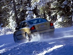2002 Volvo S60 AWD saloon. Photograph by Volvo. Click here for a larger image.