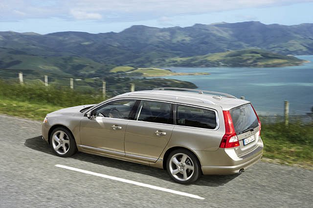 Powerful and spacious, plus a baby seat. Image by Volvo.