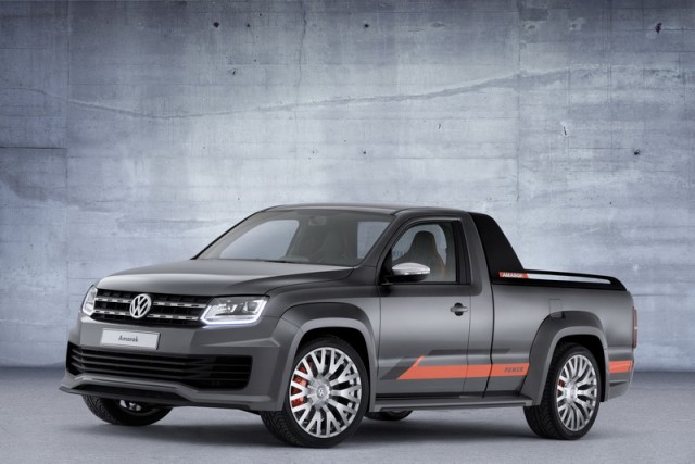 Rocking sounds for one-off Amarok. Image by Volkswagen.