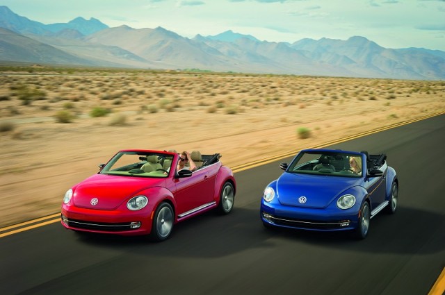 Volkswagen Beetle Cabriolet unveiled. Image by Volkswagen.