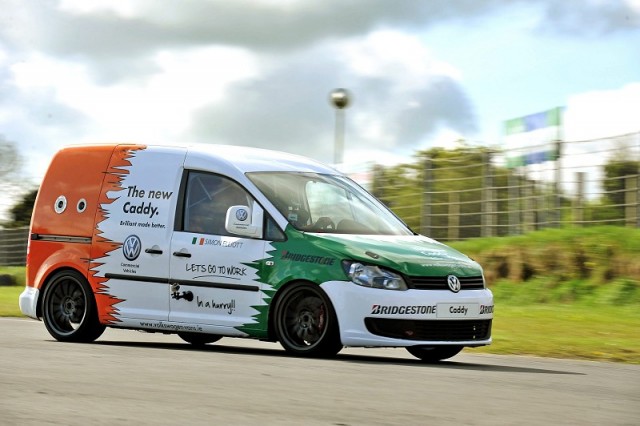 Feature drive: Volkswagen Caddy Racer. Image by Volkswagen.