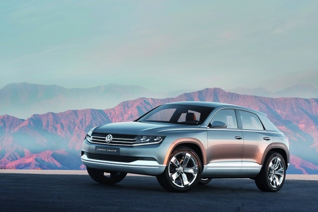 VW concept previews sporty new SUV. Image by Volkswagen.