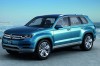 Detroit 2013: Volkswagen CrossBlue concept. Image by Volkswagen.