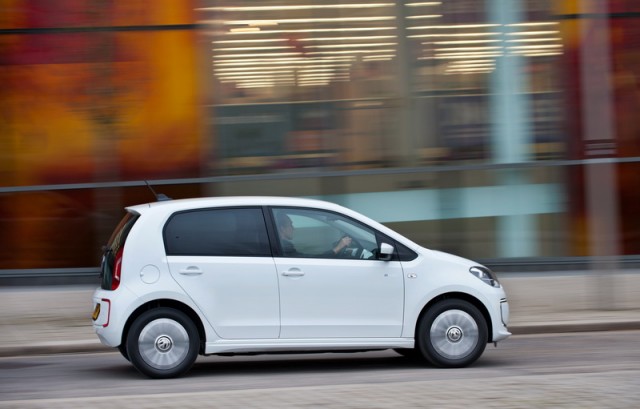 First UK drive: Volkswagen e-up! Image by Volkswagen.