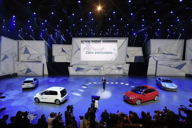 Volkswagen's electric mobility offensive. Image by Volkswagen.