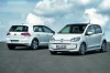 2013 Volkswagen e-up! and e-Golf. Image by Volkswagen.