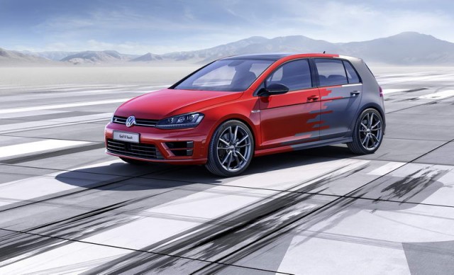 R Touch previewed in Volkswagen Golf. Image by Volkswagen.