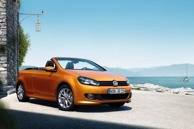 Volkswagen updates Golf Cabriolet line-up. Image by Volkswagen.