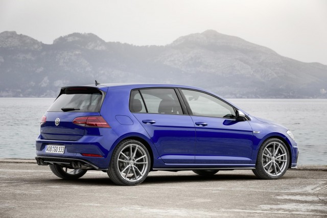 UK pricing for VW Golf R Performance Pack. Image by Volkswagen.