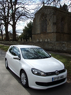 2010 VW Golf BlueMotion. Image by Dave Jenkins.