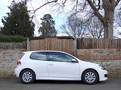 2010 VW Golf BlueMotion. Image by Dave Jenkins.