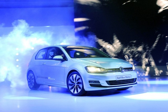 Golf BlueMotion concept at Paris. Image by United Pictures.