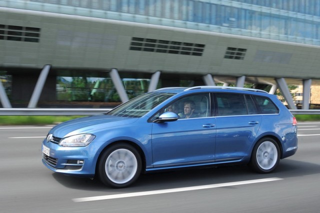 First drive: Volkswagen Golf Estate. Image by United Pictures.