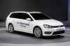 Volkswagen unveils Golf hydrogen hybrid. Image by Volkswagen.