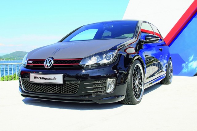 Golf GTI Black Dynamic: you're hired. Image by Volkswagen.