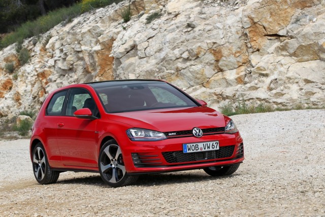 First drive: Volkswagen Golf GTI. Image by Volkswagen.