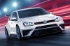Golf GTI TCR racers delivered by Volkswagen. Image by Volkswagen.