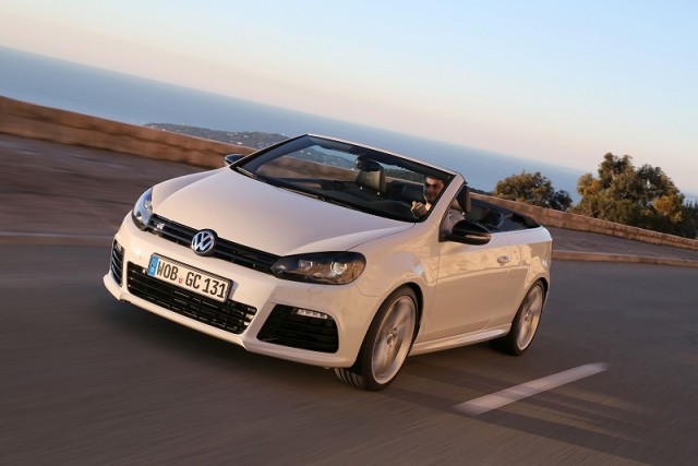 First drive: Volkswagen Golf R Cabriolet. Image by Volkswagen.