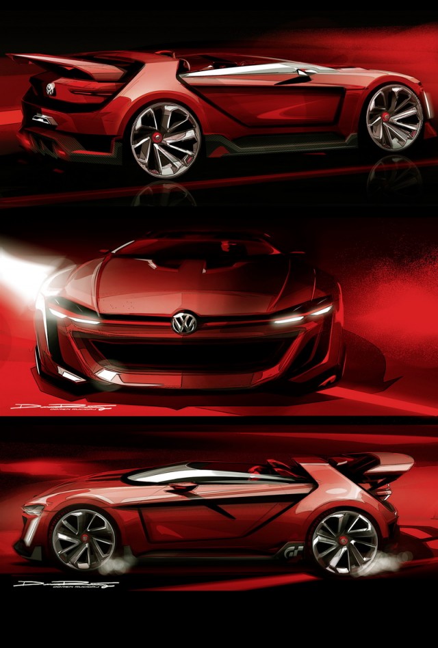 GTI Speedster concept for Worthersee. Image by Volkswagen.