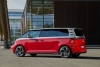 2025 Volkswagen ID. Buzz GTX UK test. Image by Volkswagen and Matt Robinson.