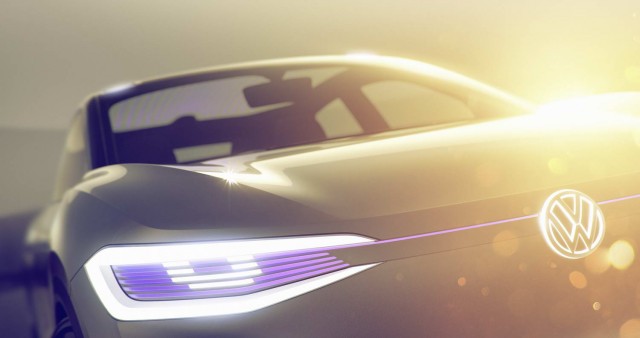 Volkswagen shows electric crossover. Image by Volkswagen.