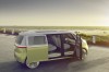 All-electric retro Microbus revealed in Detroit. Image by Volkswagen.