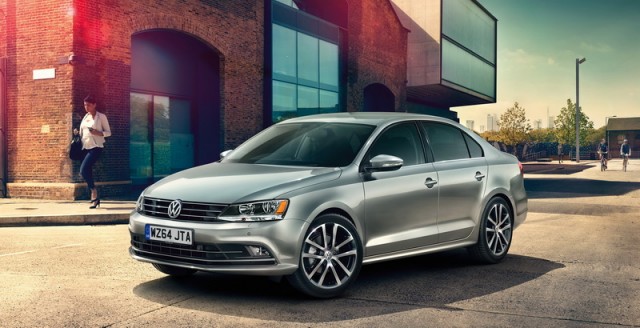 Facelifted Jetta on sale. Image by Volkswagen.