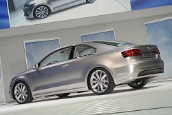 2010 VW New Compact Coupe concept. Image by United Pictures.