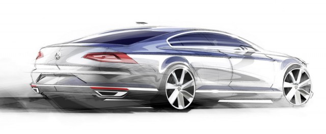 New Passat to be 'up to 85kg' lighter. Image by Volkswagen.