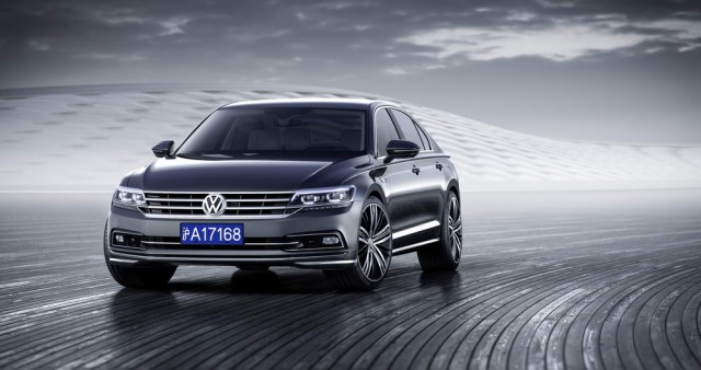 China to benefit from Volkswagen Phideon. Image by Volkswagen.