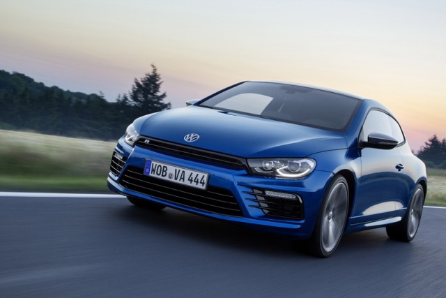 Incoming: Volkswagen Scirocco R. Image by Volkswagen.