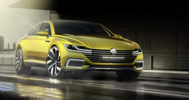 Volkswagen hints at new CC with concept. Image by Volkswagen.