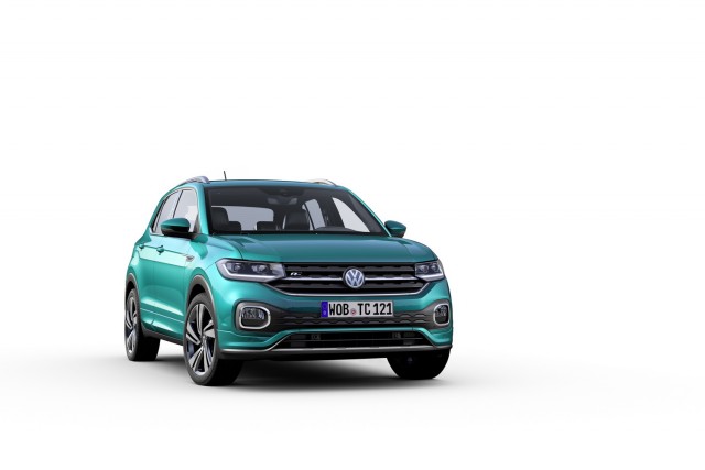 Volkswagen shows off new T-Cross. Image by Volkswagen.