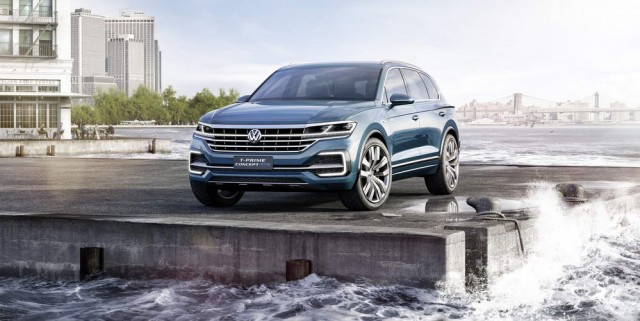 New Touareg concept stars in Beijing. Image by Volkswagen.