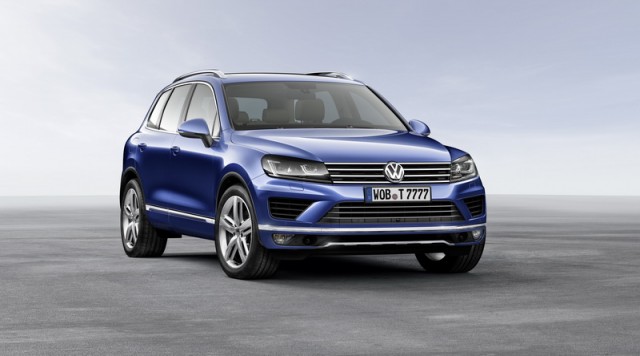 Touareg refreshed by Volkswagen. Image by Volkswagen.