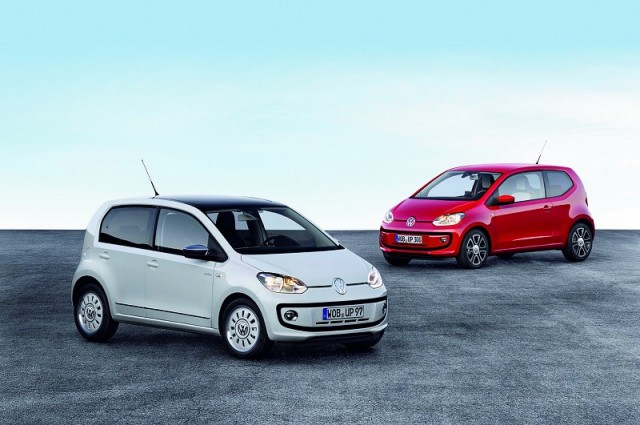 New five-door Volkswagen up! Image by Volkswagen.