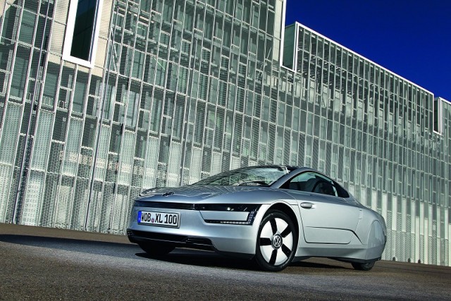 Volkswagen XL1 details released. Image by Volkswagen.