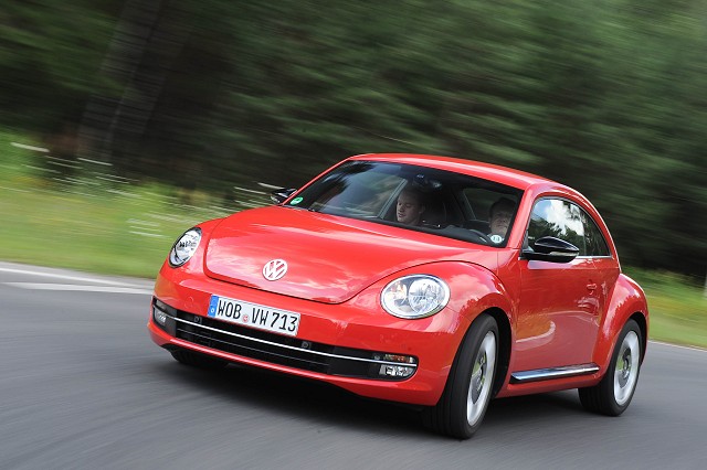 First Drive: Volkswagen Beetle. Image by United Pictures.