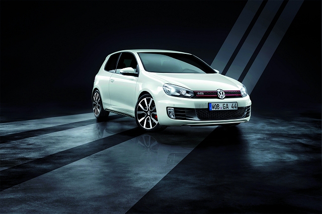 Golf GTI earns its stripes. Image by VW.