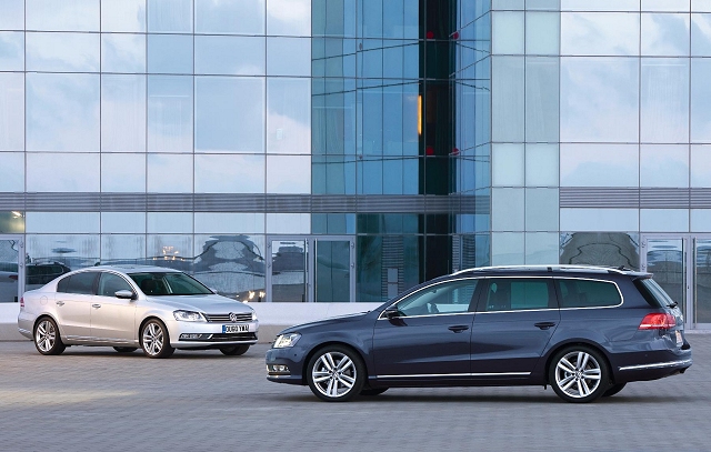 New VW Passat prices announced. Image by VW.