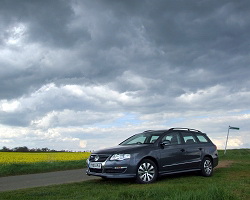 2010 VW Passat Estate BlueMotion. Image by Dave Jenkins.