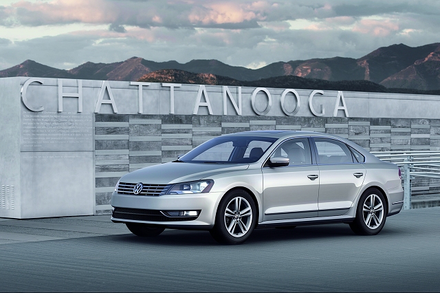 Detroit Auto Show 2011: US market Passat. Image by VW.