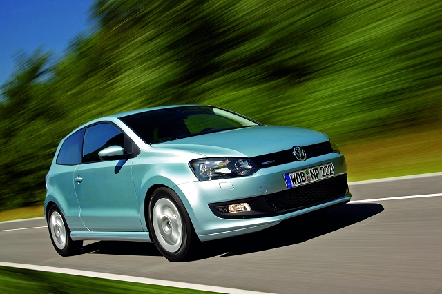 Polo BlueMotion on sale. Image by VW.