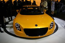 2005 VW EcoRacer concept. Image by Shane O' Donoghue. Click here for a larger image. 2005 VW EcoRacer concept. Image by Shane O' Donoghue.