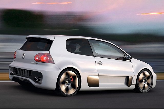 Anyone for a mid-engined Golf with 650bhp?! Image by VW.