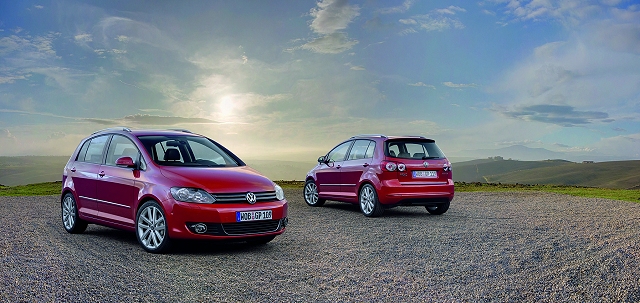 Updated Golf Plus debuts in Bologna. Image by VW.
