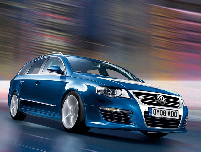 Most powerful Passat on sale now. Image by VW.